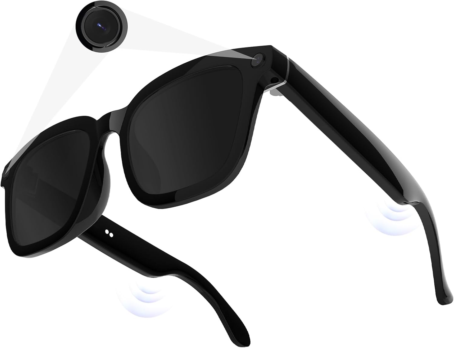 Smart Glasses Lens - AI Smart Camera Glasses 1080P HD