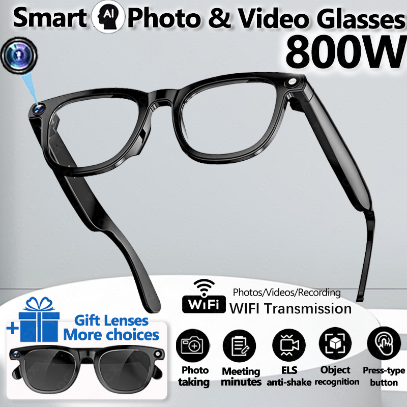 2026 Smart Glasses 800W Camera – Smart Glasses Lens Bewertung und Preis
