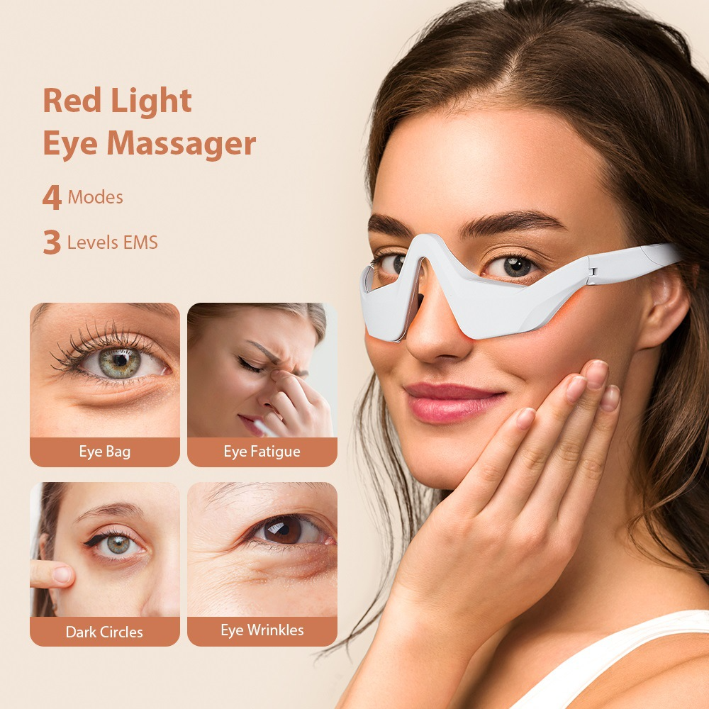 Eye Massager Under Eye Red Lig – Light Therapy Glasses Bewertung und Preis
