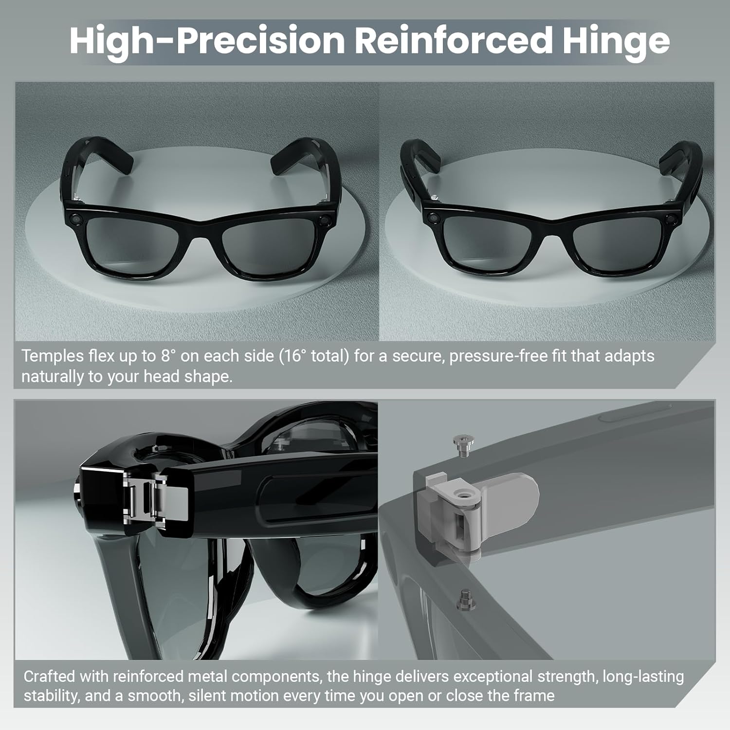 8MP AI Smart Glasses: 1080P Vi – Smart Glasses Lens Bewertung und Preis