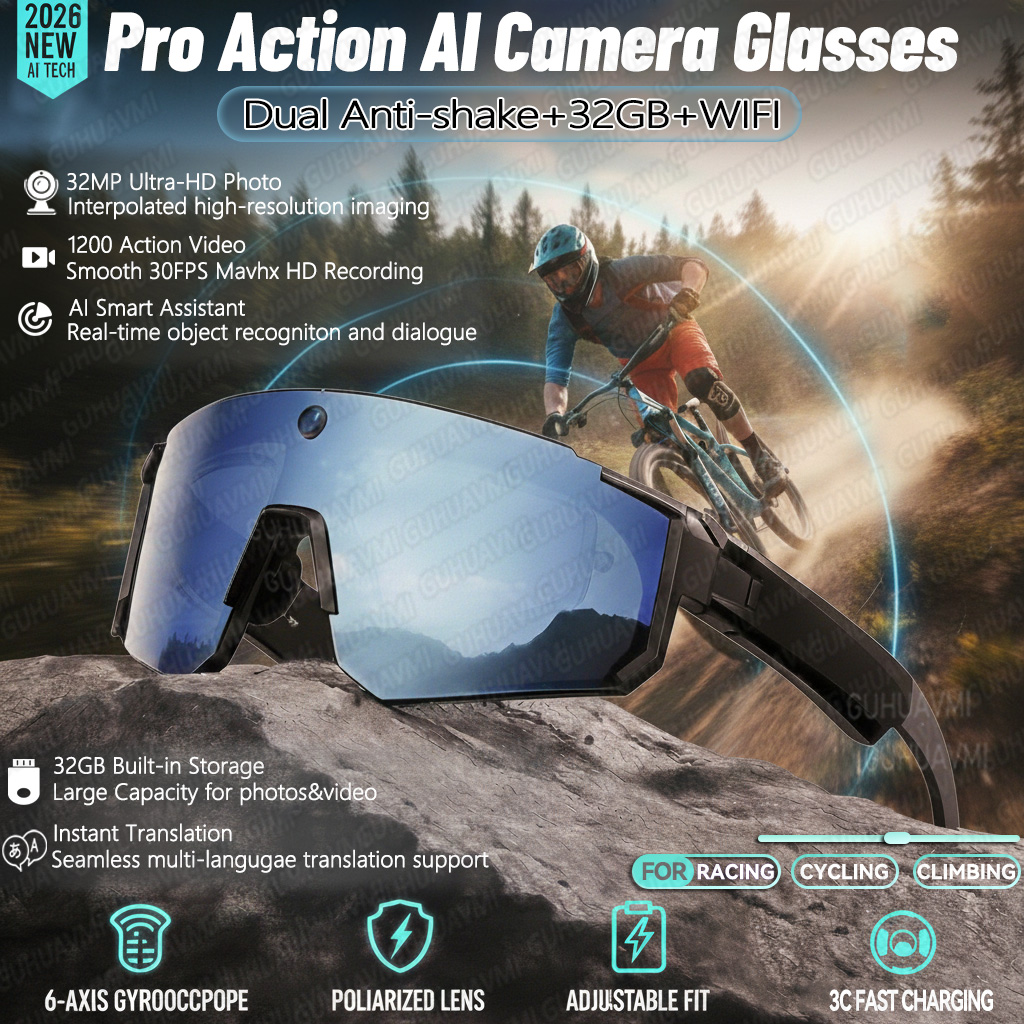 New AI smart shooting&recordin – Smart Glasses Lens Bewertung und Preis