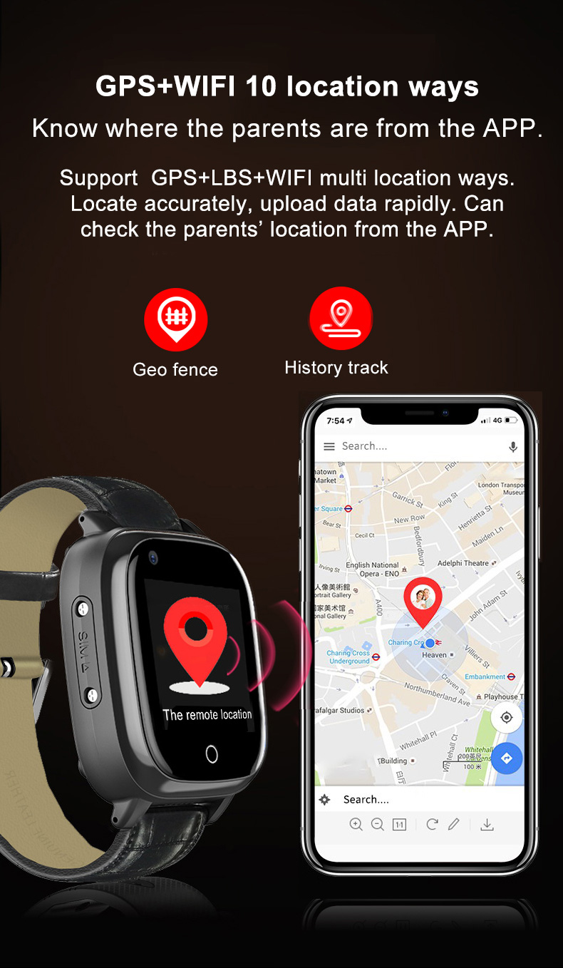 Elderly Smart Watch For Senior – Fall Detection Watch Bewertung und Preis