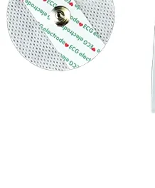 50pcs Non-woven ECG Electrode  – Ecg Patch Monitor Bewertung und Preis