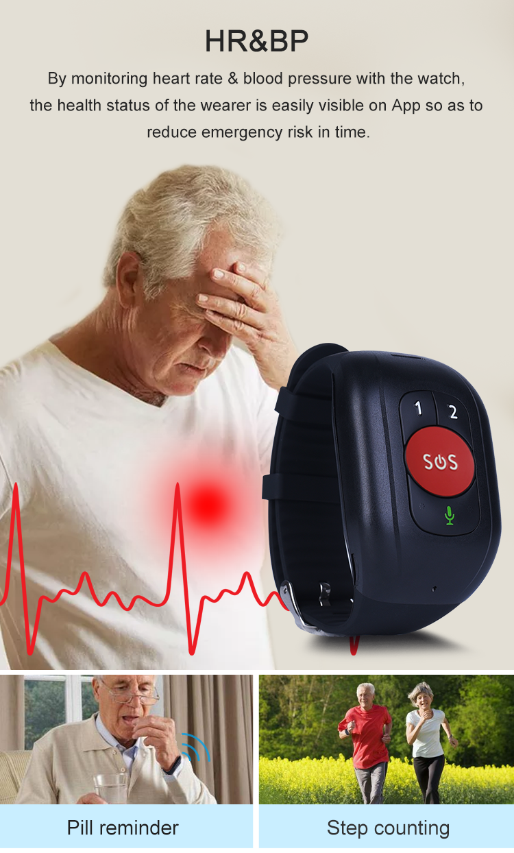 4G Smart GPS Tracker Watch for – Fall Detection Watch Bewertung und Preis