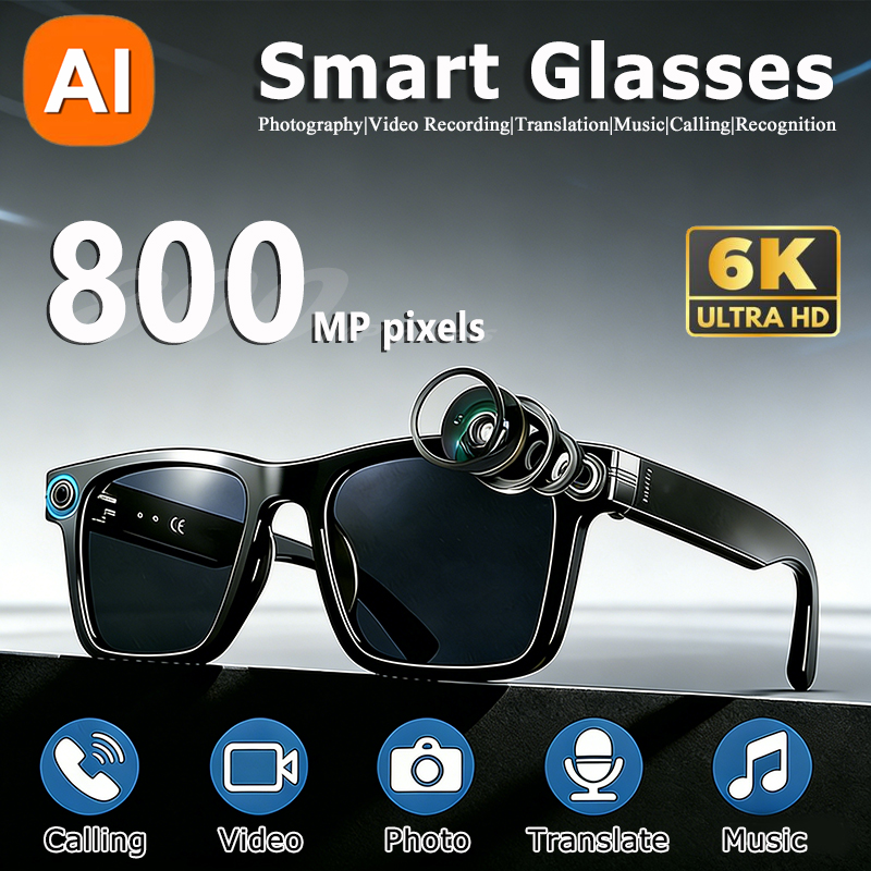 6K HD AI Camera Glasses 800MP  – Smart Glasses Lens Bewertung und Preis