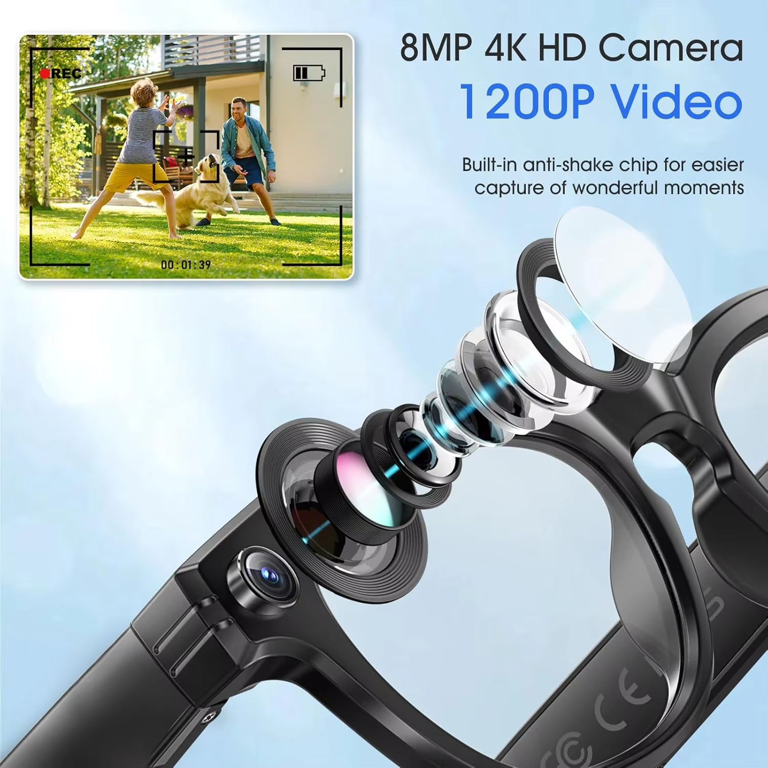 Xiaomi 800W Camera AI Glasses  – Smart Glasses Lens Bewertung und Preis