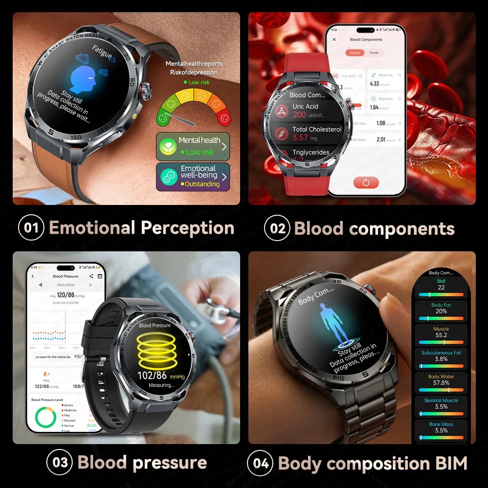 New Blood Pressure Uric Acid B – Fatigue Band Monitor Bewertung und Preis