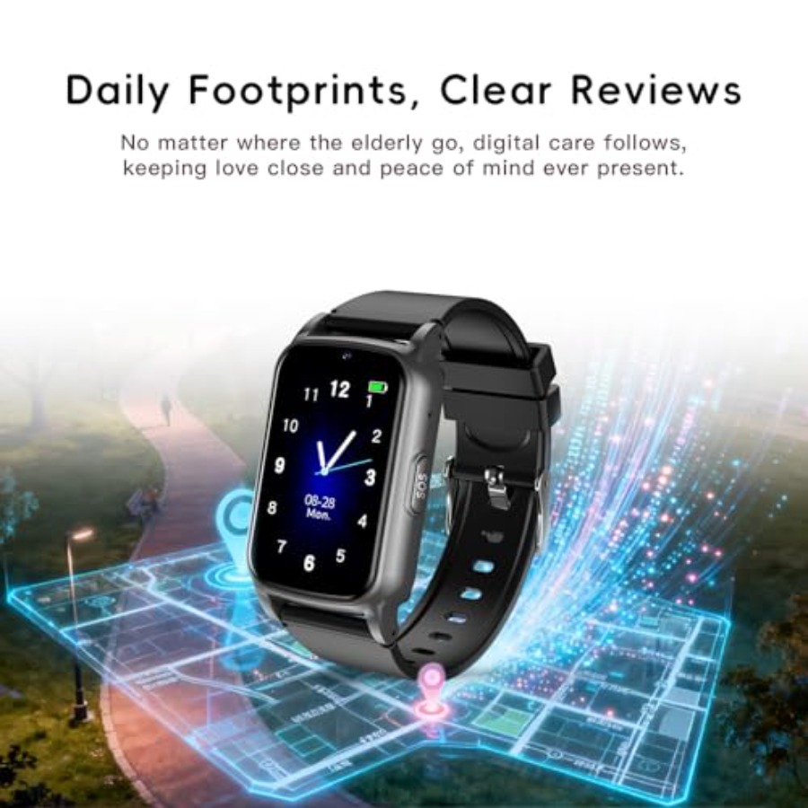 Smart Watch for Seniors with F – Fall Detection Watch Bewertung und Preis