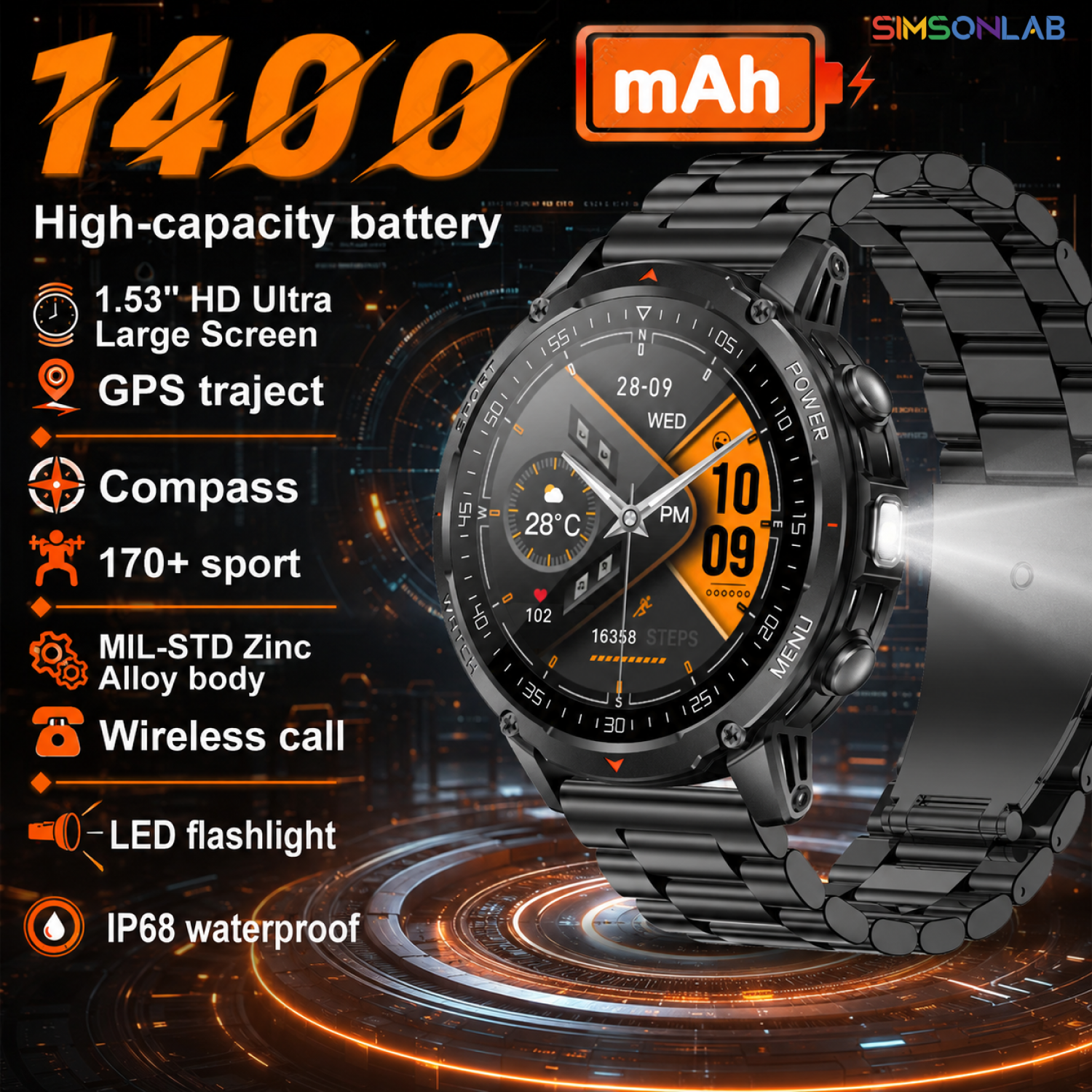 2026 New 1400mAh Military GPS  – Smart Insole Pressure Bewertung und Preis