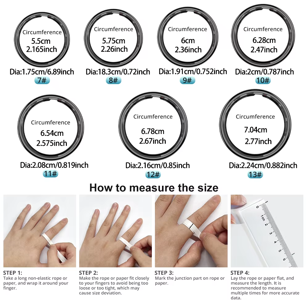 Smart Ring with Charging Case, – Temperature Ring Skin Bewertung und Preis