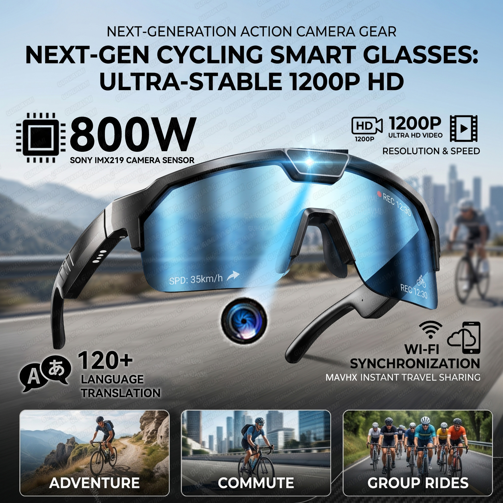 Smart Glasses with 4K HD Anti- – Smart Glasses Lens Bewertung und Preis