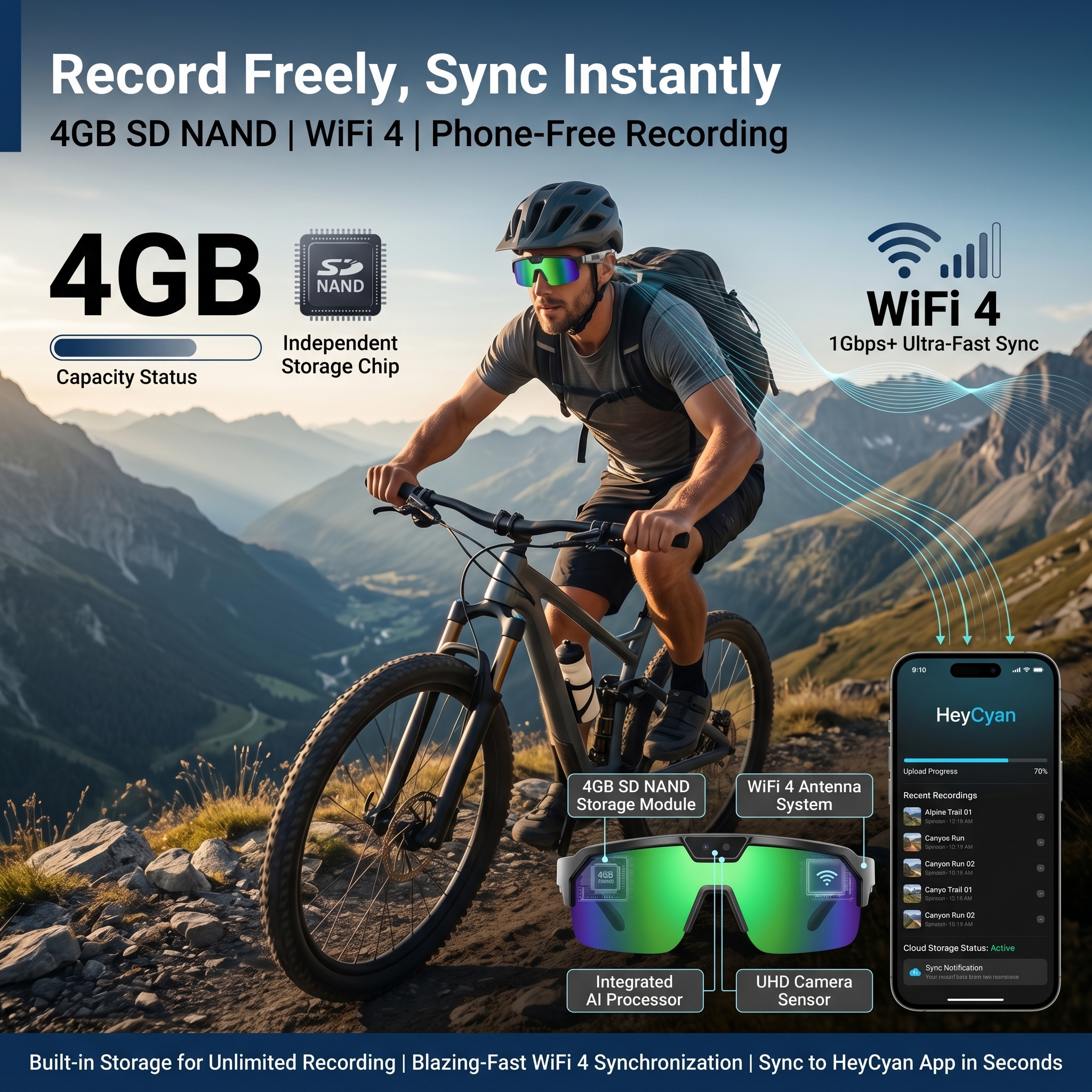 Smart Glasses with 4K HD Anti- – Smart Glasses Lens Bewertung und Preis